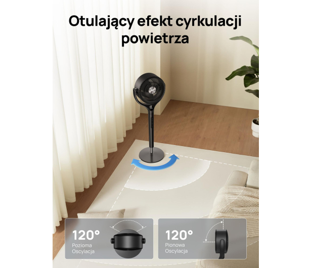 DREO Wentylator TurboPoly™ Fan 362 - 1519067 - zdjęcie 6